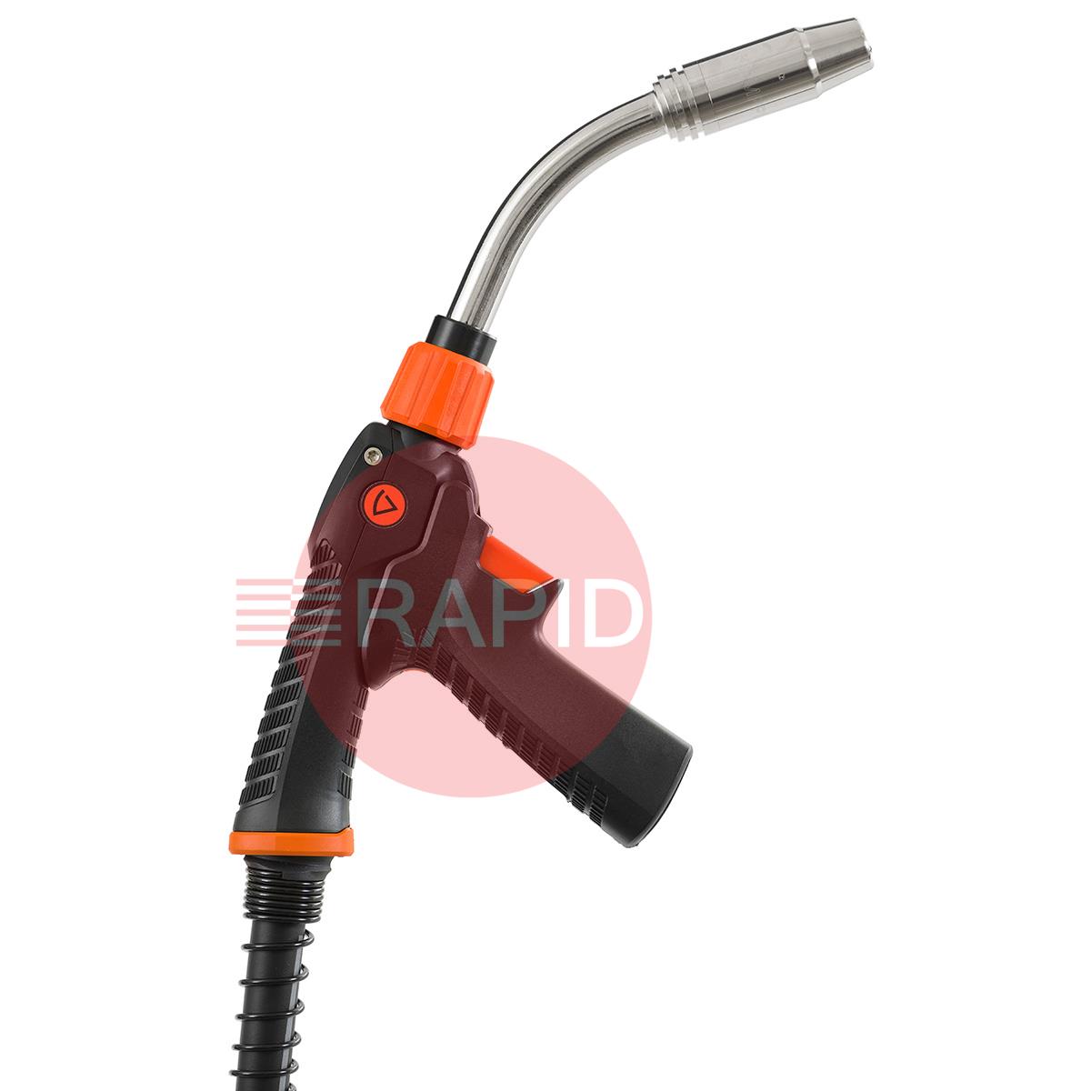 GXE403GMN5  Kemppi Flexlite GXe K3 403GMN Air Cooled 400A MIG Torch, w/ Multi-Neck System & Euro Connection - 5.0m